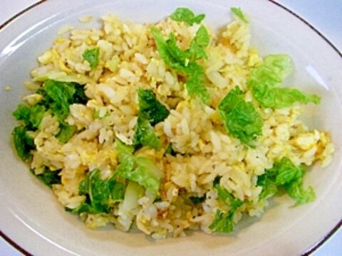 卵とサニーレタスの醤油風味チャーハン レシピ 作り方 By ぷ みぃまま 楽天レシピ 卵とサニーレタスの醤油風味チャーハン レシピ 作り方 By ぷ みぃまま 楽天レシピ